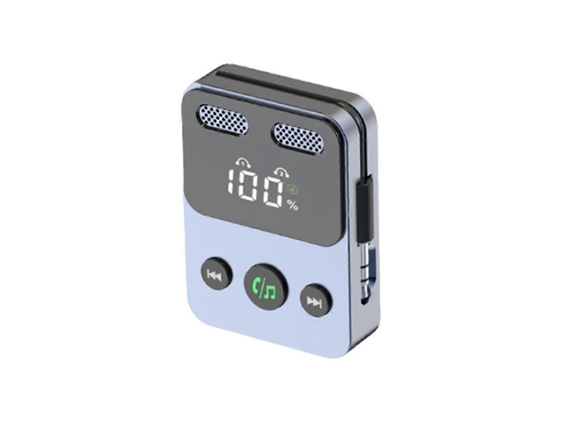 Br17 Adaptador Transmissor E Receptor Bluetooth 5.3 2 Em 1 Com Conector De 3,5 Mm