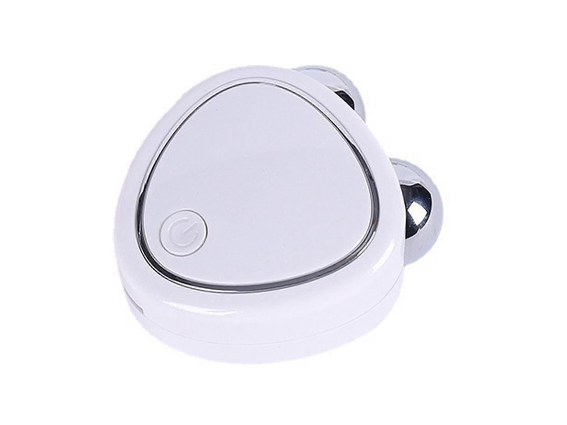 Massageador Facial Ems 3d Branco, Compacto e Recarregável. GOKOCO