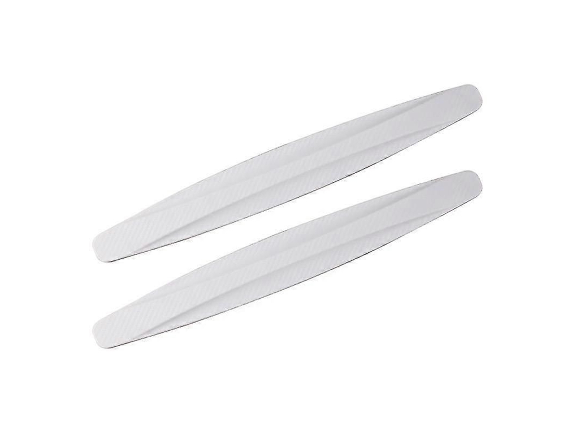 Fita Anti-colisão Para Carro Dianteiro E Traseiro Com Fita Dupla Face Resistente À Água E Durável 406mm Branco