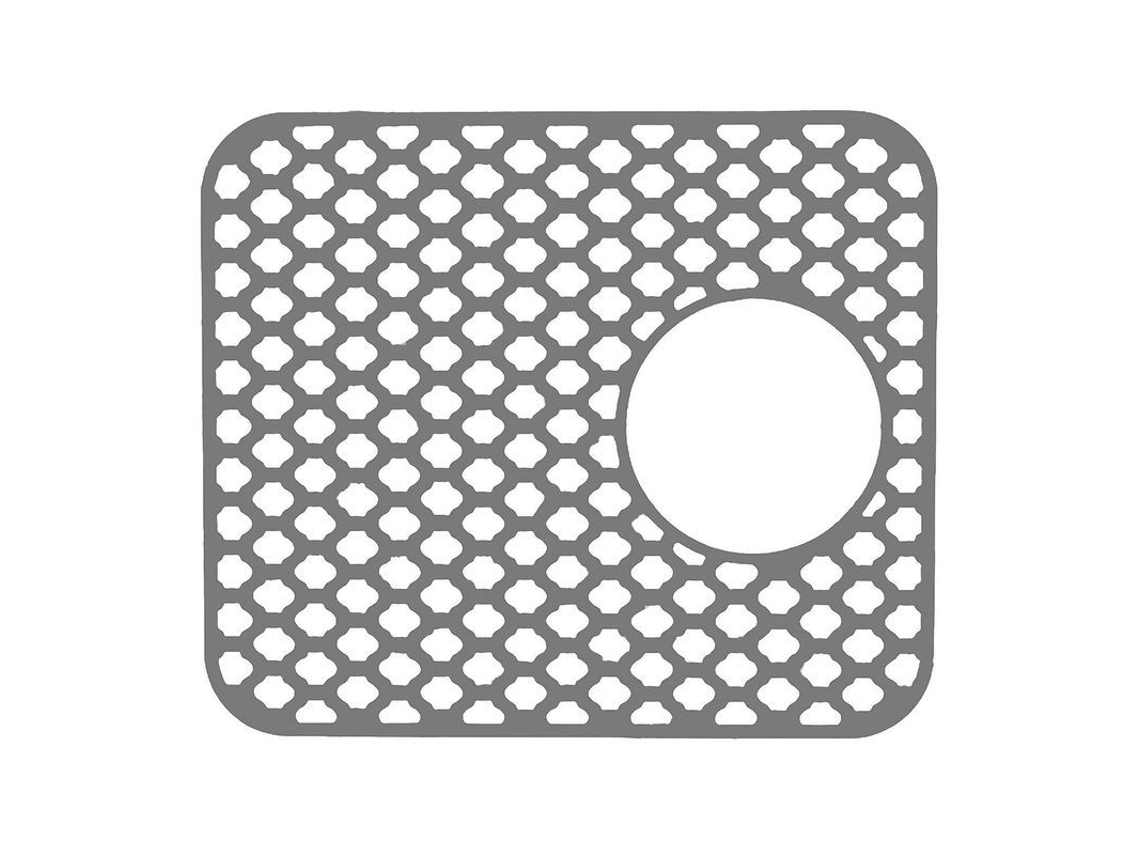 Tapete De Drenagem De Silicone Reutilizável Antiderrapante Para Pia De Cozinha Com Secagem Rápida E Proteção B Gris