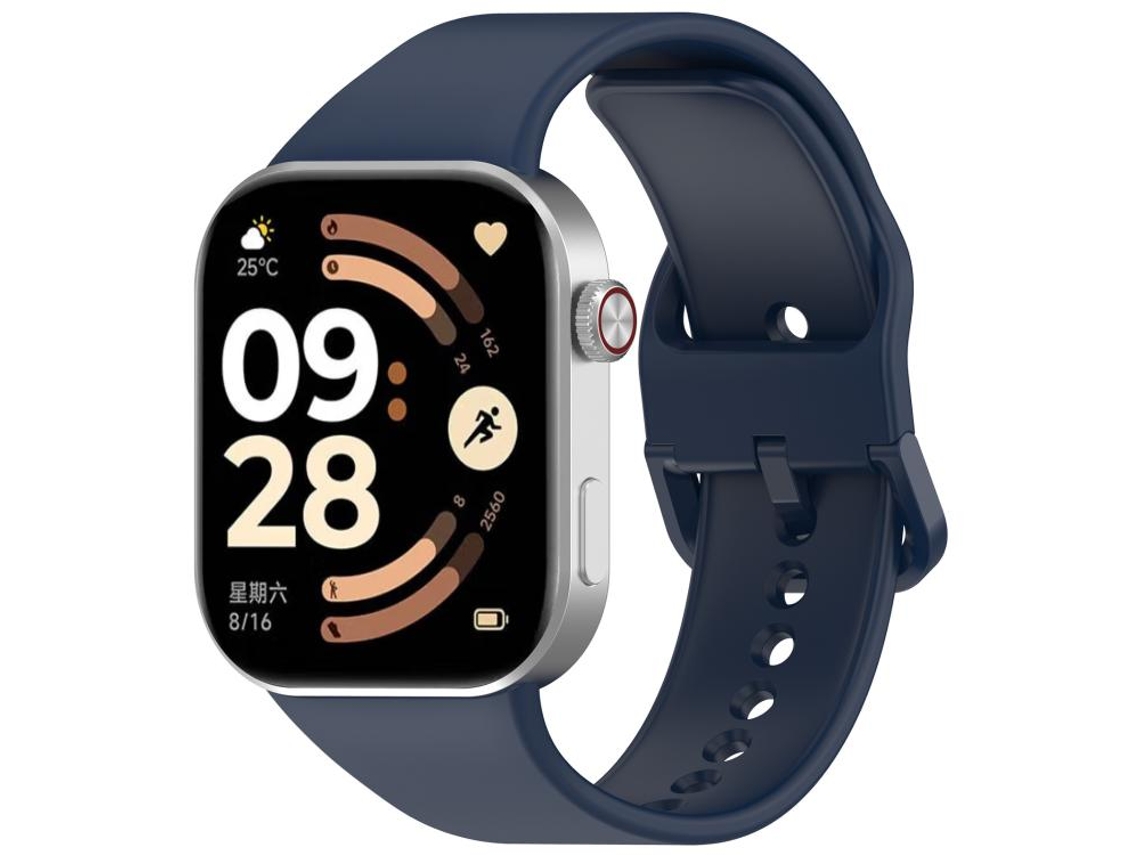 Bracelete Esportivo Azul Meia Noite para Redmi Watch 6/5/4 XIAOMOYU
