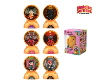 Figura Cápsula Colecionáveis O Jogo do Lula Toys Matter