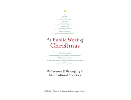 Livro the public work of christmas de pamela e klassen (inglês)