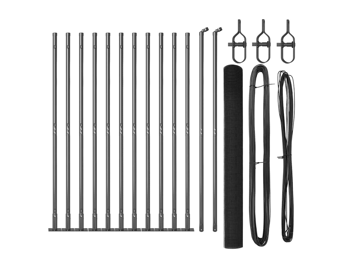 Poste De Cerca Cinzeto 25 X 1,5 M (malla De 16 X 16 Mm)