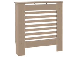 Radiator Cover, Radiator Covers Vidaxl Marrom Mdf (78 X 19 X 81.5 Cm)