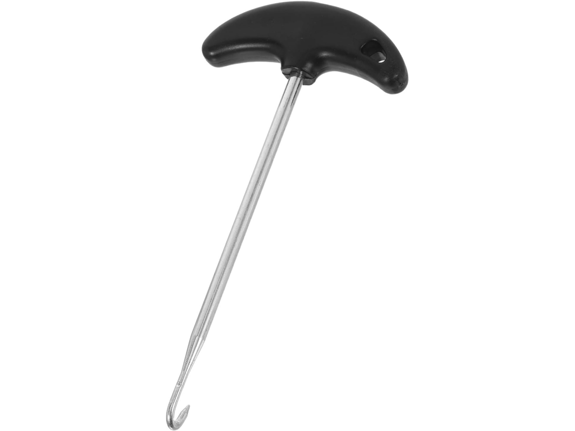 Extrator de resíduos de escapamento de motocicleta com cabo metálico ergonômico
