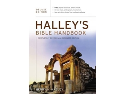 Livro halley's bible handbook, deluxe edition de henry h. halley (inglês)