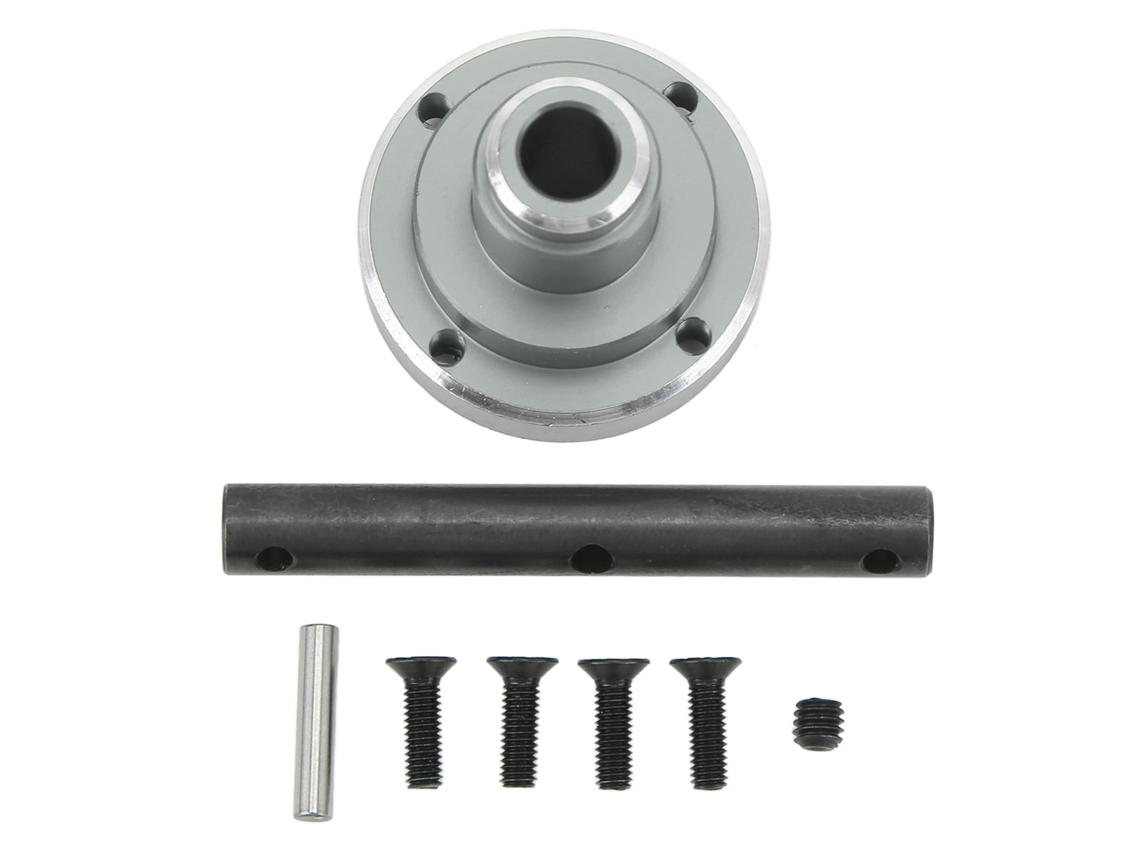 Trava Diferencial Spool Para Carro Rc Traxxas Maxx X 1/10 Dianteiro Traseiro Cor Titânio