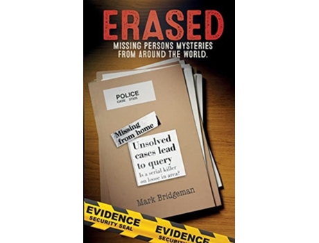 Livro Erased de Mark Bridgeman (Inglês)