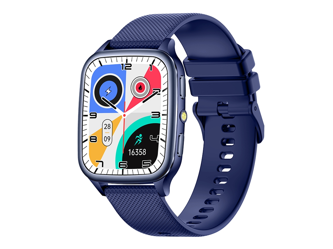 Smartwatch Zw93 Com Tela Tft De 1,93", Chamadas Bluetooth, Modos Esportivos, Bateria De 340mah E Resistência À Água Ip67 (azul)