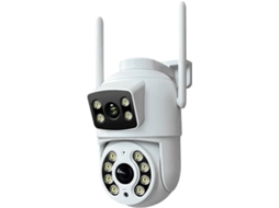 Câmera Externa Hd Sem Fio com Panorâmica e Inclinação de 6mp com Tela Dupla e Ia Automática, com Função Automática de Panorâmica e Inclinação. SFUSHOS