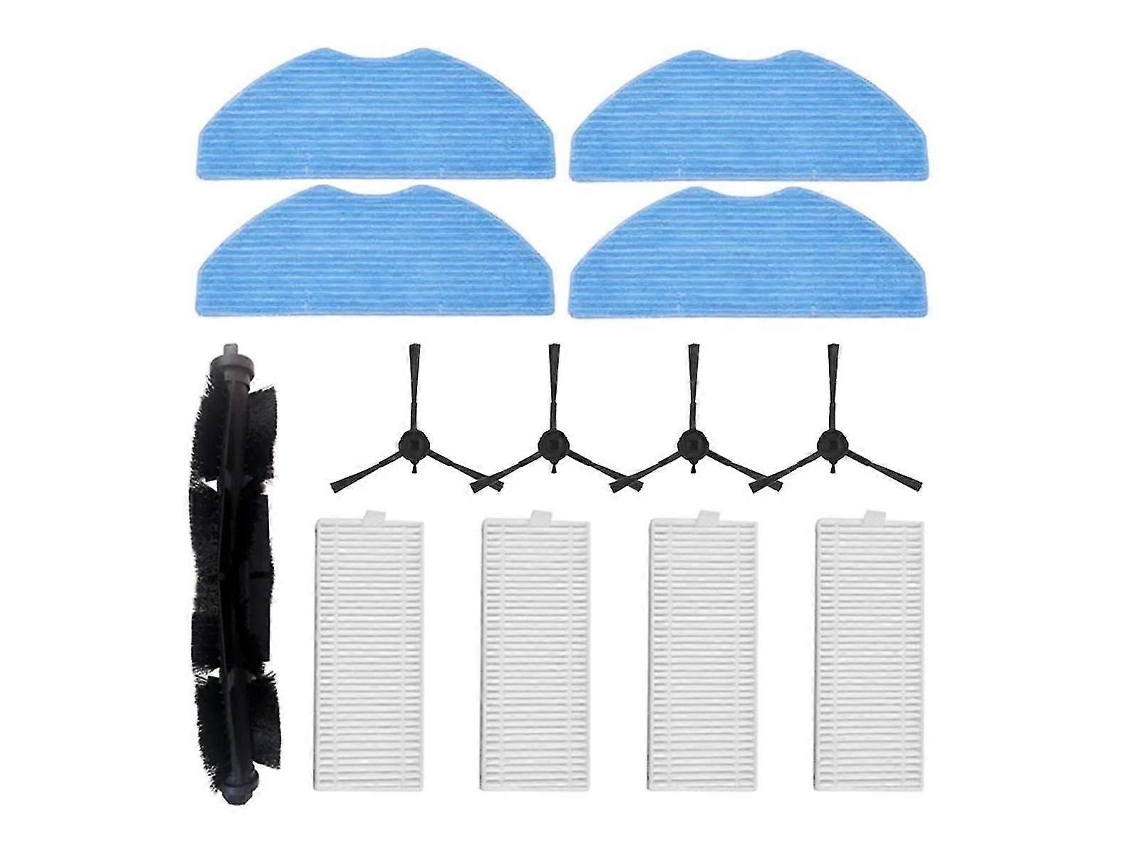 Para Pvcr 6001 Iq Home Aqua Peças De Reposição Acessórios Escova Lateral Principal Filtro Hepa Pano De Esfregão