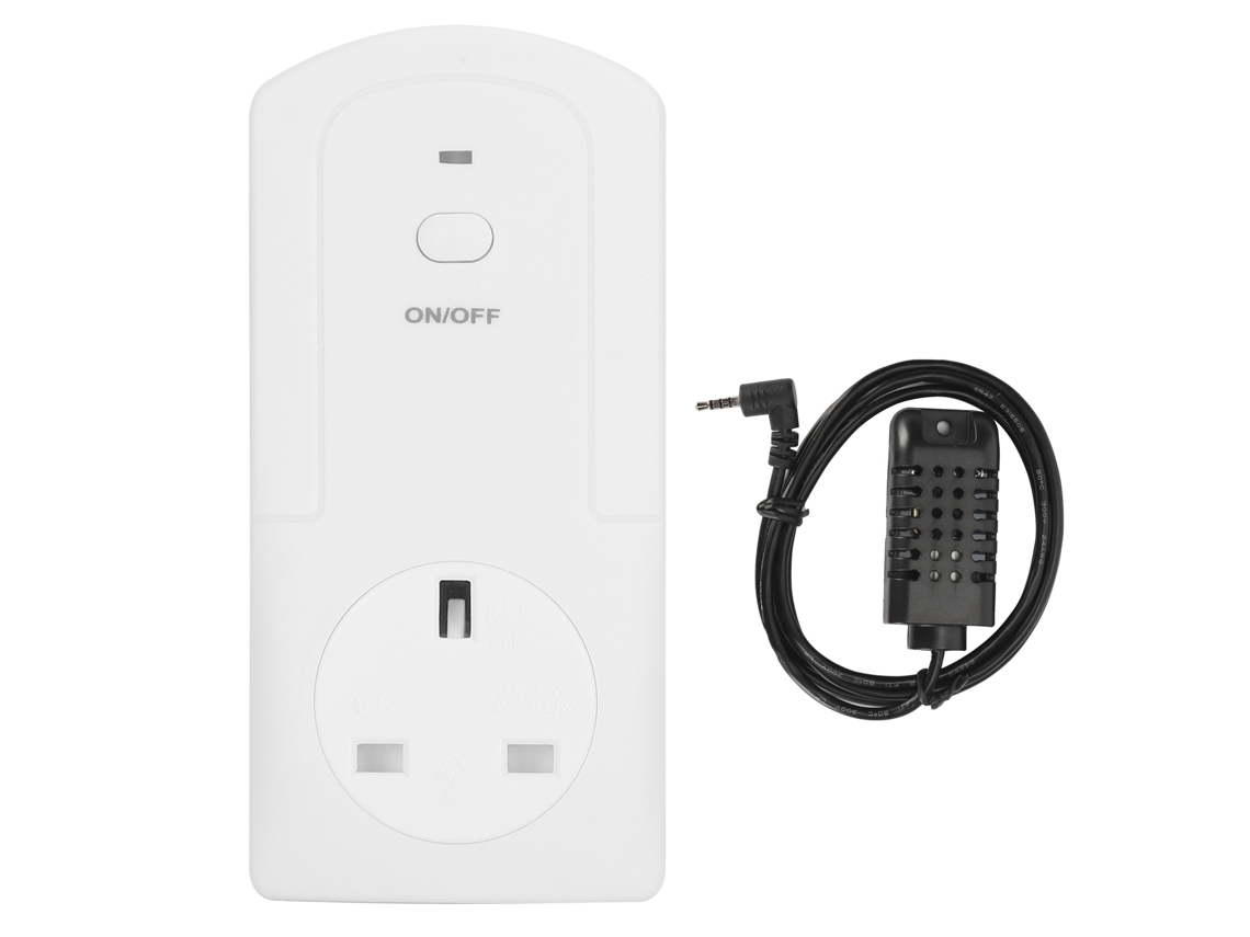 Tomada Inteligente Mali TS 5000 com Controle de Temperatura, Umidade e Timer