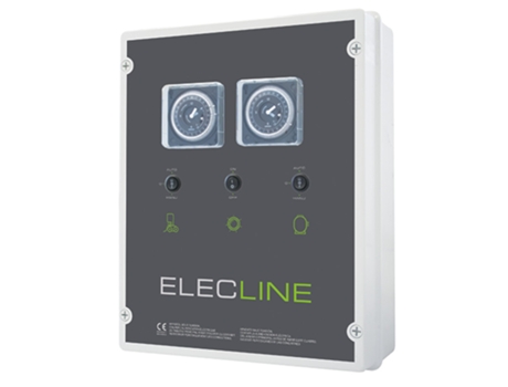 Caixa Elétrica Para Filtração + 1 Projetor 100W + Vassoura Detfb 1 P100D WA CONCEPTION
