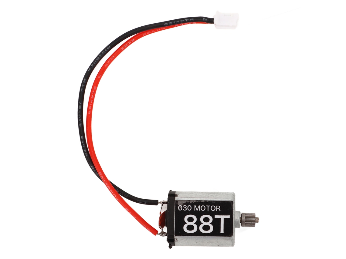 Mali motor de Escova de Carbono 030 88t para Carro Rc Axial Scx24 1/24 Peça de Reposição com Engrenagens