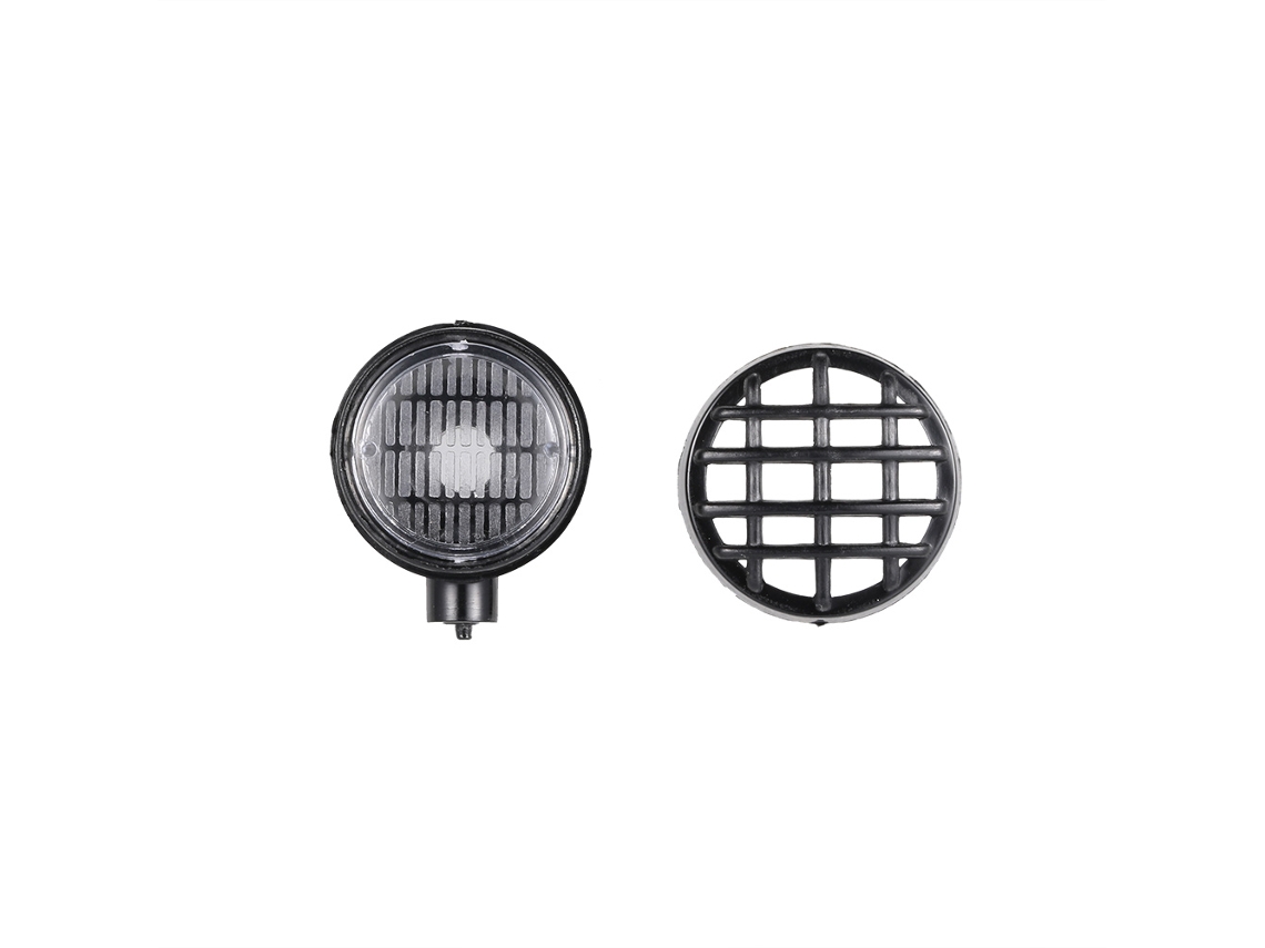 Mali suporte de Bagagem com Barra de Luz Led para Carro Rc 1/10 Crawler Tamiya Cc01 Axial Scx10 Redcat