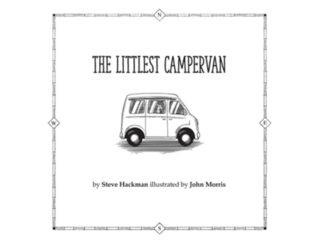 Livro The Littlest CamperVan de Steve Hackman (Inglês)