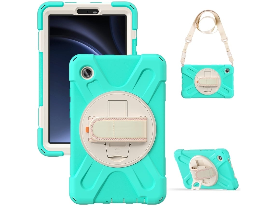 Capa Para Tablet Lurelia, Compatível Com Samsung Galaxy Tab A9 8.7 2023 X110/x115, Verde, Proteção Antiquedas