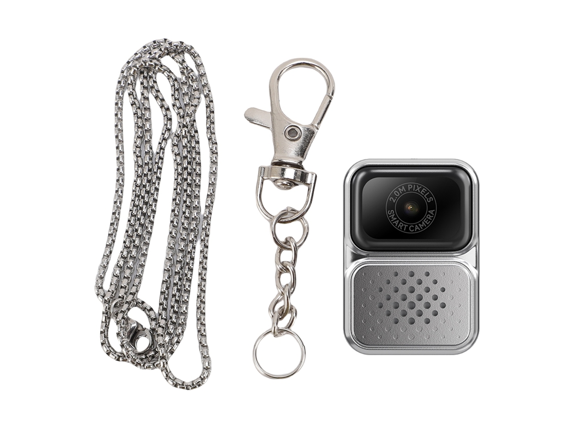 Câmera Keychain LAXISCREED 1080p Hd 32gb Cinza
