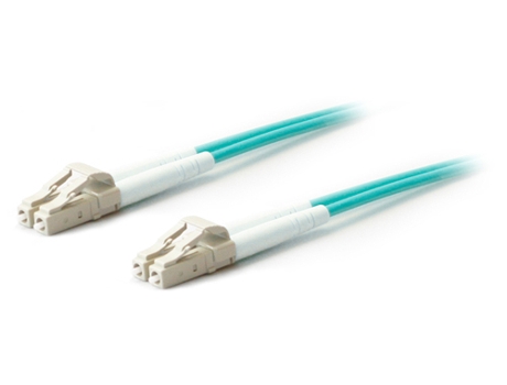 LC-LC 10Gb 50/125 OM3 Duplex Multimode PVC Fiber Optic Cable (LSZH) - Cabo de rede - multi-modo LC (M) para multi-modo LC (M) - 20 m - fibra óptica - duplex - 50 / 125 micron - OM3 - s