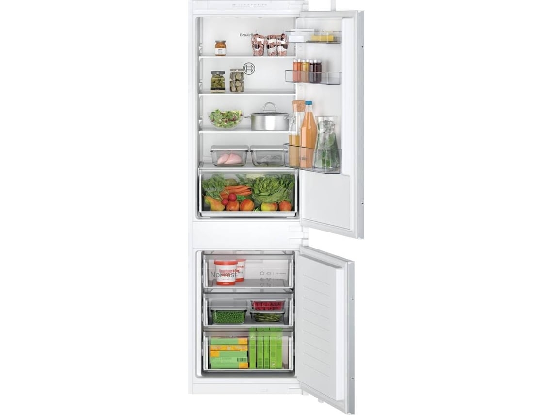 Frigorífico Combinado Encastre BOSCH KIN86NSE0 (Outlet Grade A - No Frost - 177.2 cm - 260 L - Branco)