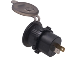 Carregador De Celular Veicular 5v 2.4a Com Visor Digital
