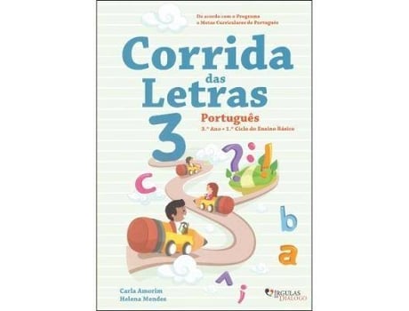 Livro Corrida das Letras 3 de Carla Amorim e Helena Mendes