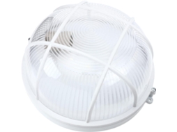 Luminária De Led Redonda Para Varanda, Luminária De Teto Interna De Plástico, À Prova D'água Para Banheiro E Corredor.