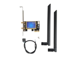 HURRISE Wifi Card For Pc Pcie Wifi Card 2.4G 5G Dual Band 1200Mbps Bluetooth 4.0 Pcie Wifi Card Wireless Network Adapter