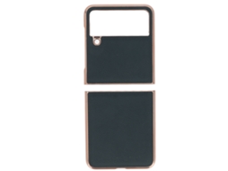 Funda Protectora de Cuero a Prueba de Golpes para Galaxy Z Flip4 con Pantalla Plegable Verde | S/MARCA