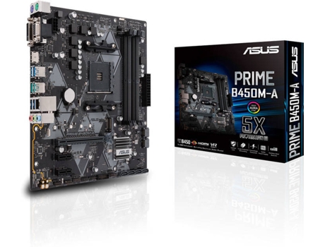 Motherboard ASUS Prime B450M-A — AM4 | B450