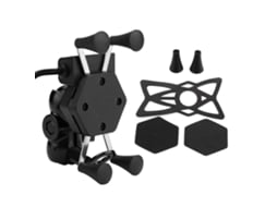 Suporte Universal Para Celular Em Motocicleta Com Carregador Usb.