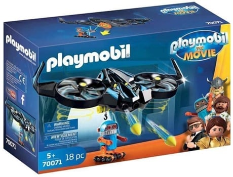 Playmobil The Movie 70071 Robotitron com Drone