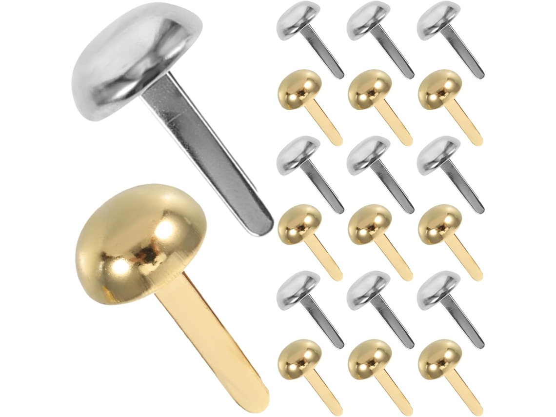 500 alfinetes redondos para diários, materiais com cabeças de metal, mini alfinetes para projetos DIY, material escolar, artesanato e outros trabalhos manuais.