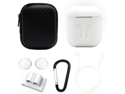 Capa WISETONY 5052439394712 (Para AirPods - Branco)