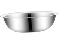 Bacia de Aço Reforçado de 28 Cm, Bacia Multiuso para Limpeza Doméstica, Ideal para Cozinha e Pias. CHABERLU