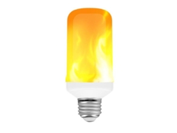 Lâmpada Led Decorativa, Formato De Chama, 9 W, E27, Tema De Natal, Para Casa, Cafés, Bares E Ambientes Internos
