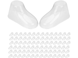 Doitool 160-moldes Transparentes Em Formato De Pé Para Sapatos Infantis, Leves E Portáteis, Ideais Para Vitrines E Lojas