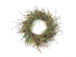 Guirlanda Artesanal De Palha Laxiscreed De 45cm Para Portas, Decoração Rústica De Páscoa E Natal