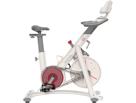 Bicicleta de Spinning YESOUL S3 (Branco - Volante: 6.15 kg - Até: 100 kg)