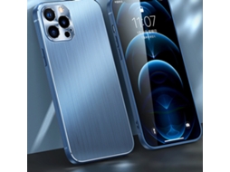 Capa LAXISCREED Iphone 12 Premium Metal Sensível À Luz