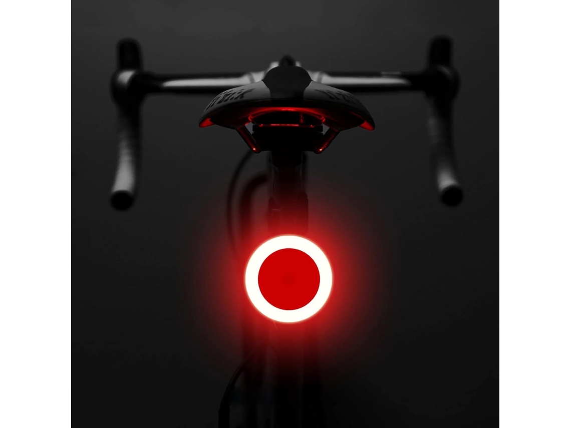 Lurelia Lanterna Traseira, Recarregável Via Usb, Led Vermelha Para Bicicleta ren