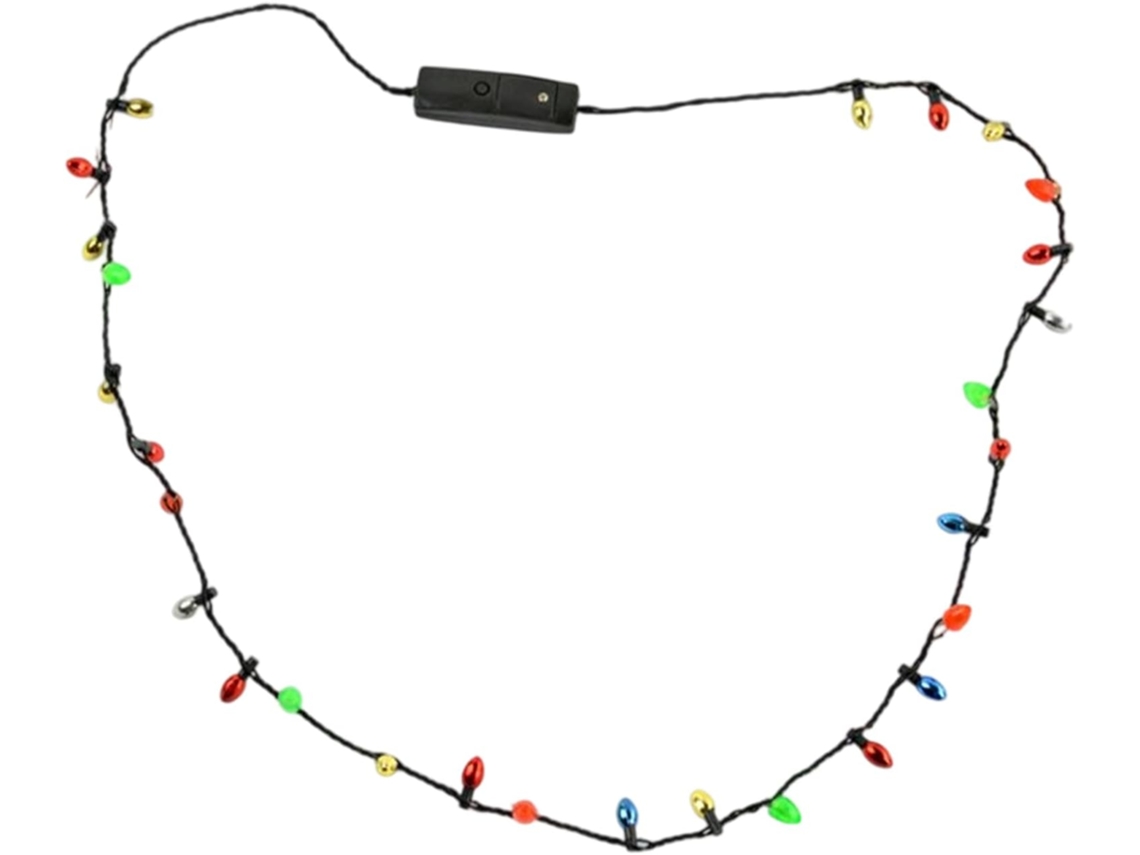 Colar Brilhante Para Festa De Natal,