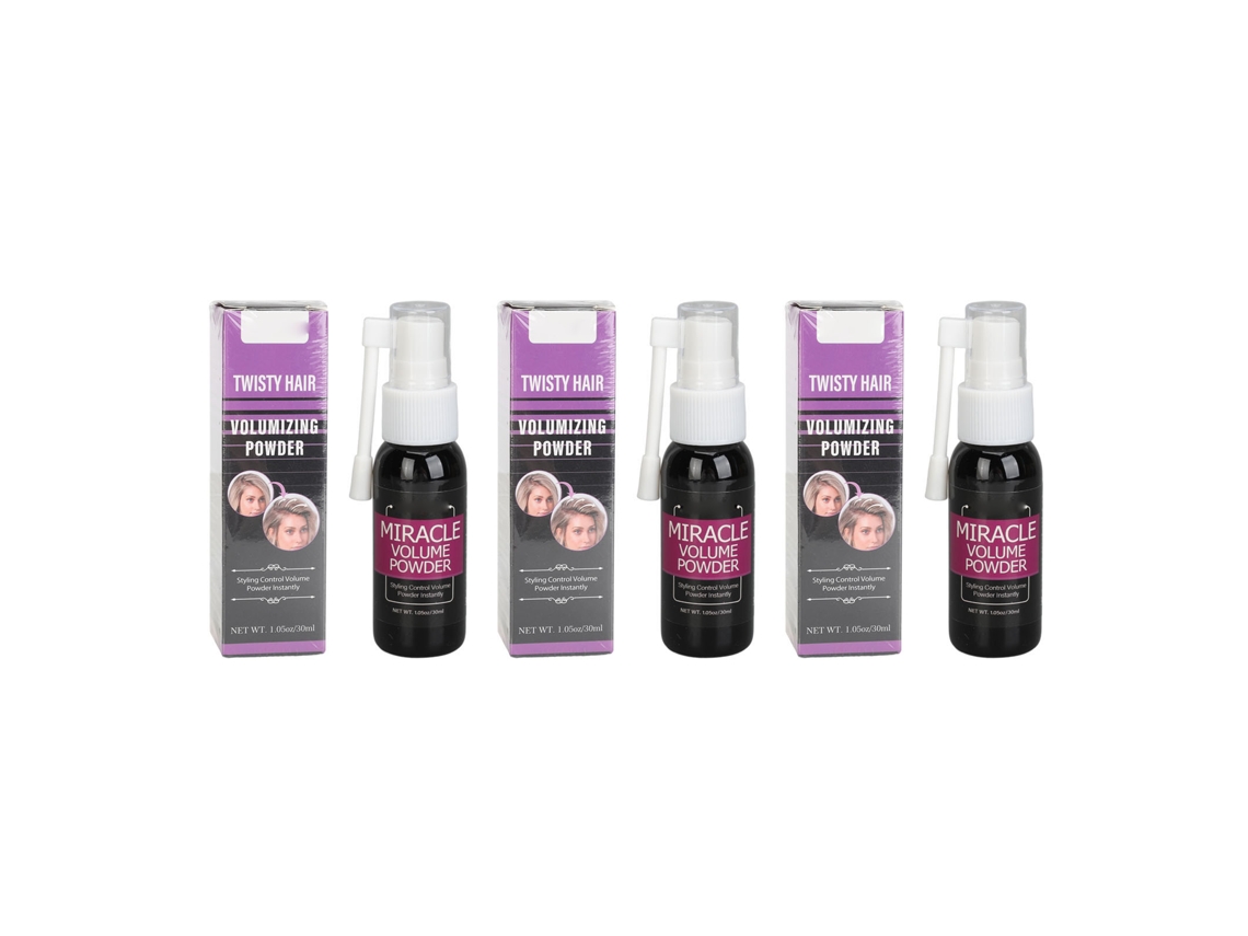2026 3pcs Spray Volumizador de Cabello Con Retención Duradera Antigrasa Control de Aceite Estilo Fluffy 30ml