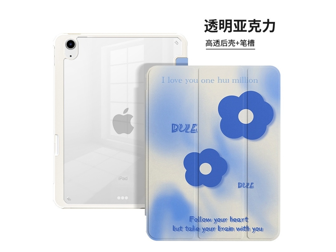 Lurelia Capa Para Ipad 789 10,2" Acid, Azul