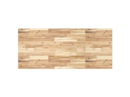 Vidaxl Tampo De Secretária 120x60x2 Cm Acácia Maciça Não Tratada