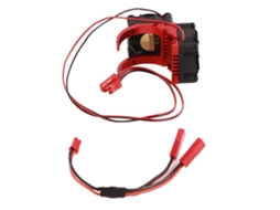 Mali dissipador de Calor com Cooler para Motor Rc 550 3650 3660 3670 3674 Diâmetro 36mm Vermelho