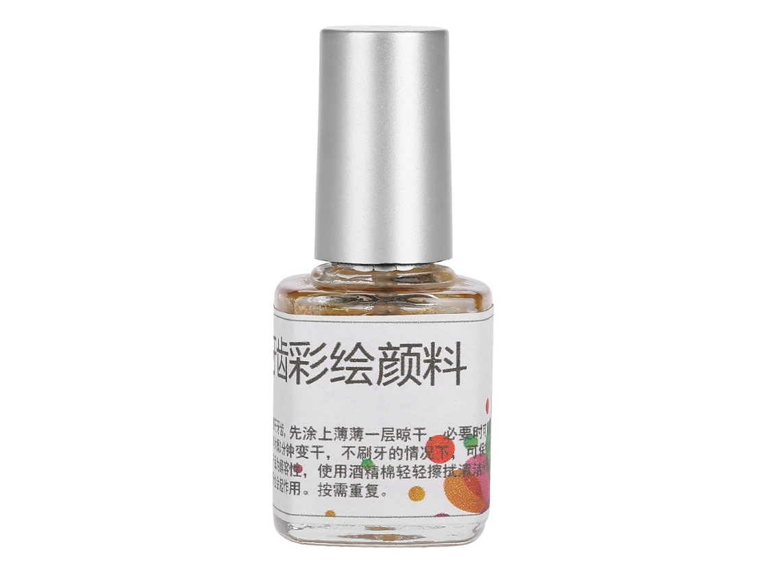 7ml Tinta Colorida Não Tóxica Para Cosplay De Halloween (ouro)