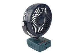 Ventilador de Mesa Sem Fio 5 Polegadas 3 Lâminas Portátil