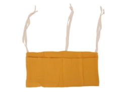 Bolsa para berço suspensa com 2 bolsos e alça ajustável, organizador de brinquedos para berço da Ginger.